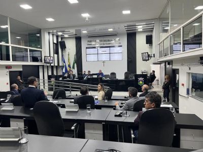 Projeto que cria duas novas vagas na Cmara de Cuiab  aprovado em primeira votao