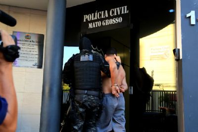 Trs homens so presos por estupro de menor em Porto Esperidio