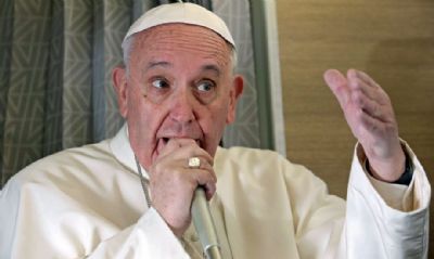 Papa Francisco diz no  violncia e afirma que  hora de remediar