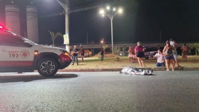 Dono de carro que atropelou e matou motociclista em frente ao shopping  afastado do estado