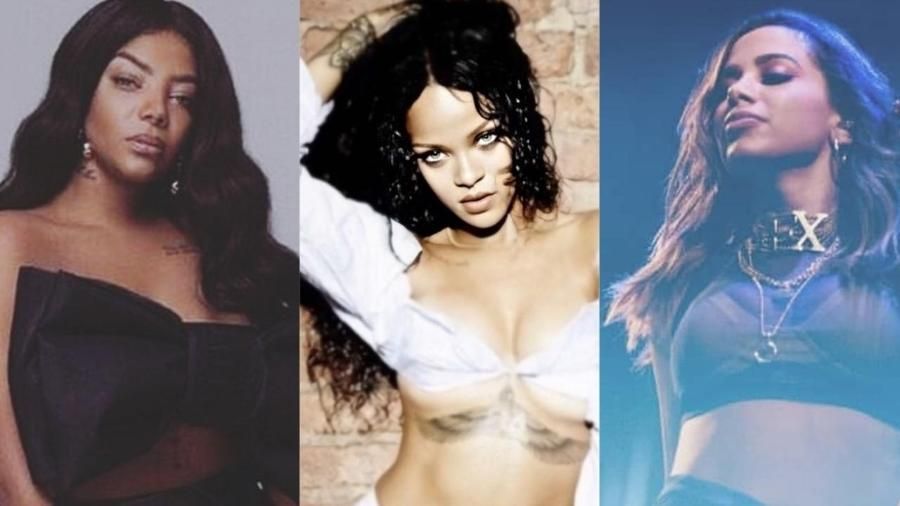 Anitta disse a Ludmilla que ajudou a pôr música dela no desfile de Rihanna  :: Leiagora, Playagora