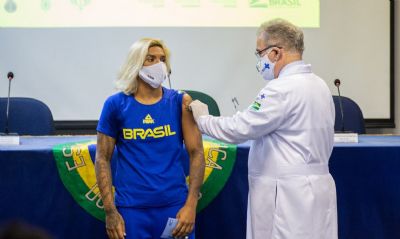Tquio 2020: atletas olmpicos e paralmpicos comeam a ser vacinados