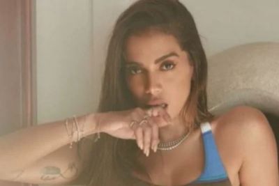 Anitta revela quanto pagou por tatuagem ntima: 'Di pra caramba'