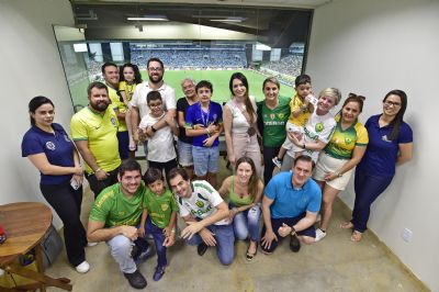 Espao reservado permite que autistas possam assistir jogos do Cuiab na Arena Pantanal