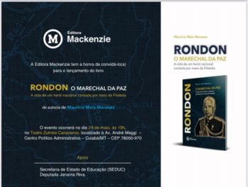 Alunos de escolas pblicas de MT tero acesso gratuito a livro de pesquisador sobre a vida de Rondon