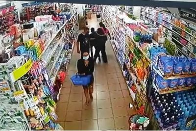Vdeo | Sargento  preso por apalpar seio de menina em mercado