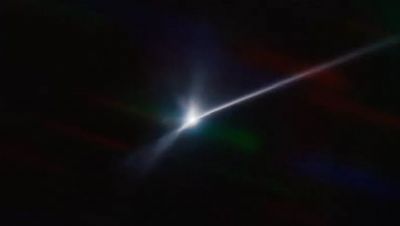 Asteroide atingido pela Nasa deixou rastro de 10 mil km, revela imagem