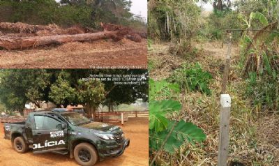 Batalho Ambiental encontra rea de preservao devastada e aplica multa de R$ 50 mil