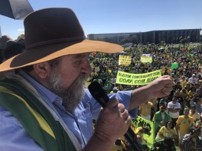 ​Barbudo reafirma apoio a Bolsonaro e v protesto como recado a maus polticos