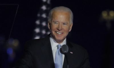 China cumprimenta Biden por vitria eleitoral nos EUA
