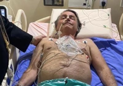 Bolsonaro passa primeira noite internado em hospital de SP