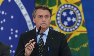 Vdeo | Bolsonaro afirma que liberdade do brasileiro est em jogo aps banimento do Telegram