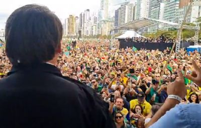 Vdeo | Bolsonaro diz que sua chegada ao poder afastou quem queria o mal do pas