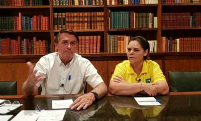 Bolsonaro faz live com coronel Fernanda e pede voto  candidata