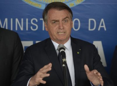 'Se algum grampeou,  uma desonestidade', diz Bolsonaro sobre udio vazado