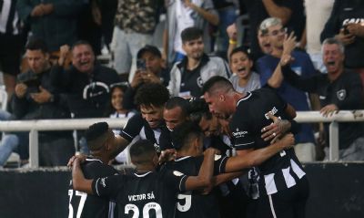 Botafogo vence Coritiba em casa e dorme em 10 lugar no Brasileiro