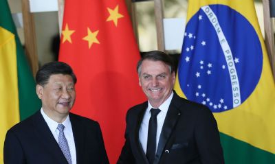 Bolsonaro e Xi Jinping trocam informaes sobre a covid-19