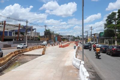 Avenida da FEB sofre novas alteraes no trnsito para obras do BRT a partir desta quarta