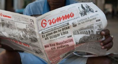 Cortes em imprensa oficial expem escassez em Cuba