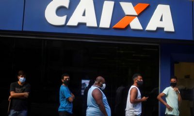 Caixa paga auxlio emergencial para beneficirios do Bolsa Famlia