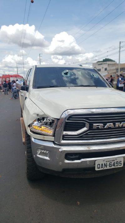 Motorista de Dodge Ram fazia zigue-zague em avenida antes atropelar e matar criana