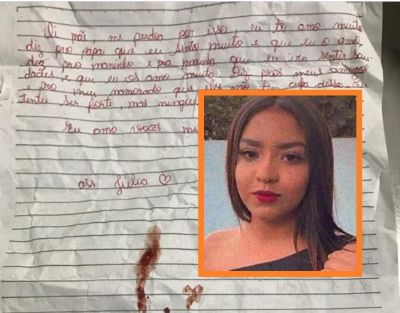 Familiares procuram jovem que deixou carta pedindo para ser enterrada em caixo de glitter