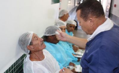 Pacientes de Sorriso passam por cirurgia de catarata no prximo fim de semana
