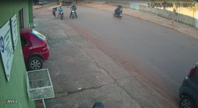 Vdeo | Dupla em motocicleta mata jovem e deixa outro ferido
