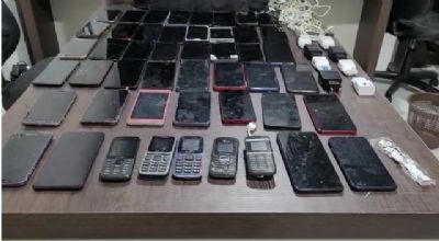 Operao apreende 42 celulares na penitenciria de Rondonpolis
