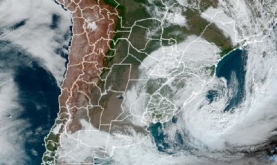 Ciclone extratropical j registra granizo no RS; 11 estados esto em alerta