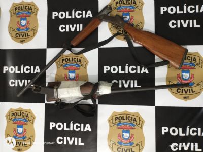 Polcia Civil identifica suspeitos e apreende armas de fogo em investigao de homicdio
