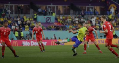 Com golao de Casemiro, Brasil vence a Sua e se garante nas oitavas da Copa
