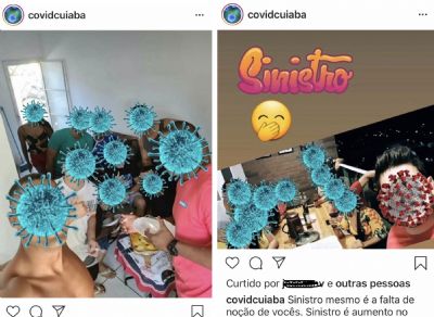 Covid-19: pgina de Instagram rene denncias de aglomeraes em Cuiab