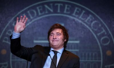 Javier Milei vence as eleies argentinas