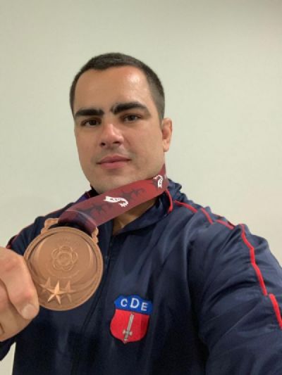 David Moura fatura o bronze no jud dos Jogos Mundiais Militares 2019, na China
