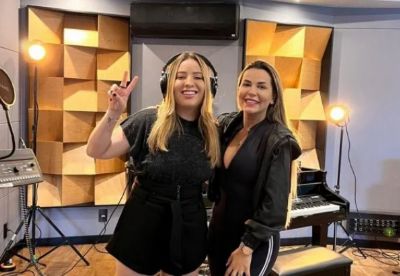 Deolane Bezerra e Mari Fernandez gravam single juntas