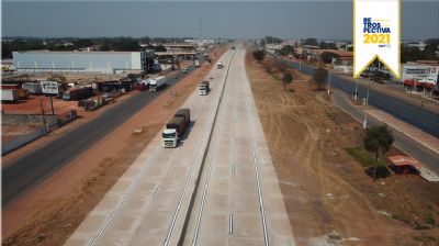 Em 2021, DNIT duplicou principal corredor logstico de Mato Grosso