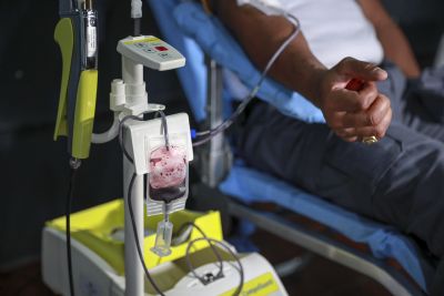 Polcia Militar realiza campanha de doao de sangue para o MT Hemocentro