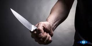 Homem  preso aps ameaar cortar pescoo de esposa com faca