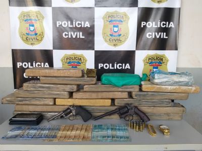 Polcia Civil apreende cerca de 20 quilos de droga e prende 7 suspeitos