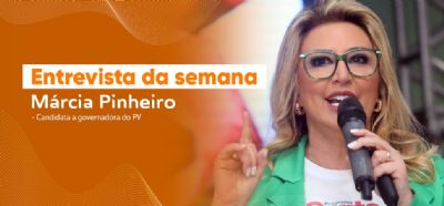 Candidata do PV, Mrcia Pinheiro quer focar na humanizao da gesto e valorizao dos servidores