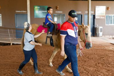 Estande vai divulgar programa de equoterapia da Seduc na 11 Semana do Cavalo
