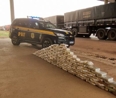 PRF apreende 118kg de cocana em Campo Verde; droga  avaliada em R$ 32 milhes