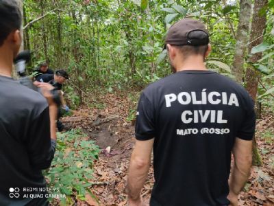 Corpo de vtima desaparecida em Confresa  encontrado aps priso de suspeito em Gois