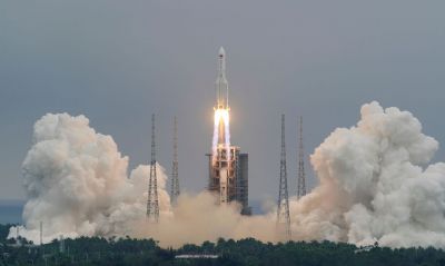 China prepara-se para enviar tripulao  sua estao espacial