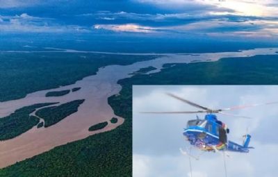 Helicóptero que caiu na Guiana é encontrado; 5 militares morreram