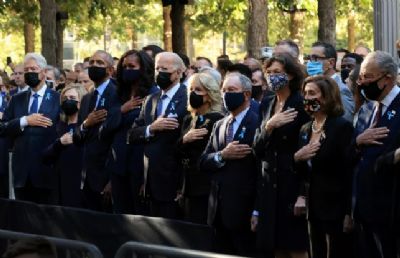 Biden e ex-presidentes homenageiam vtimas do 11 do Setembro