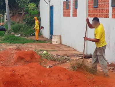 Projeto social de penitenciria beneficia abrigo dos idosos de Rondonpolis
