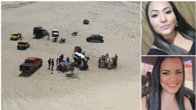 Morre segunda turista de MT vtima de acidente com carro em duna no Cear