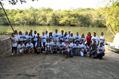 Com o objetivo de conscientizar a populao sobre a importncia da preservao ao meio ambiente, Cmara Municipal realiza ao no Rio das Mortes